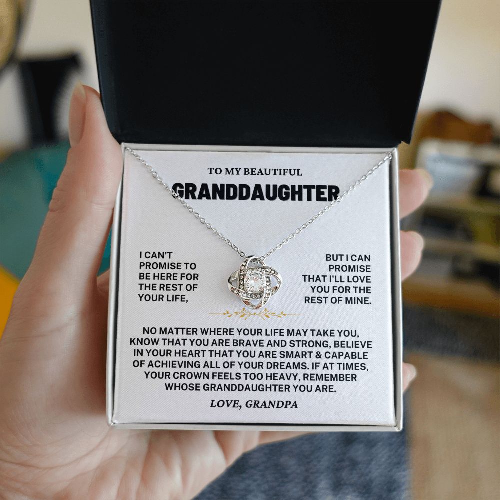 Granddaughter Gift (Love, Grandpa) - Remember Whose Granddaughter You Are