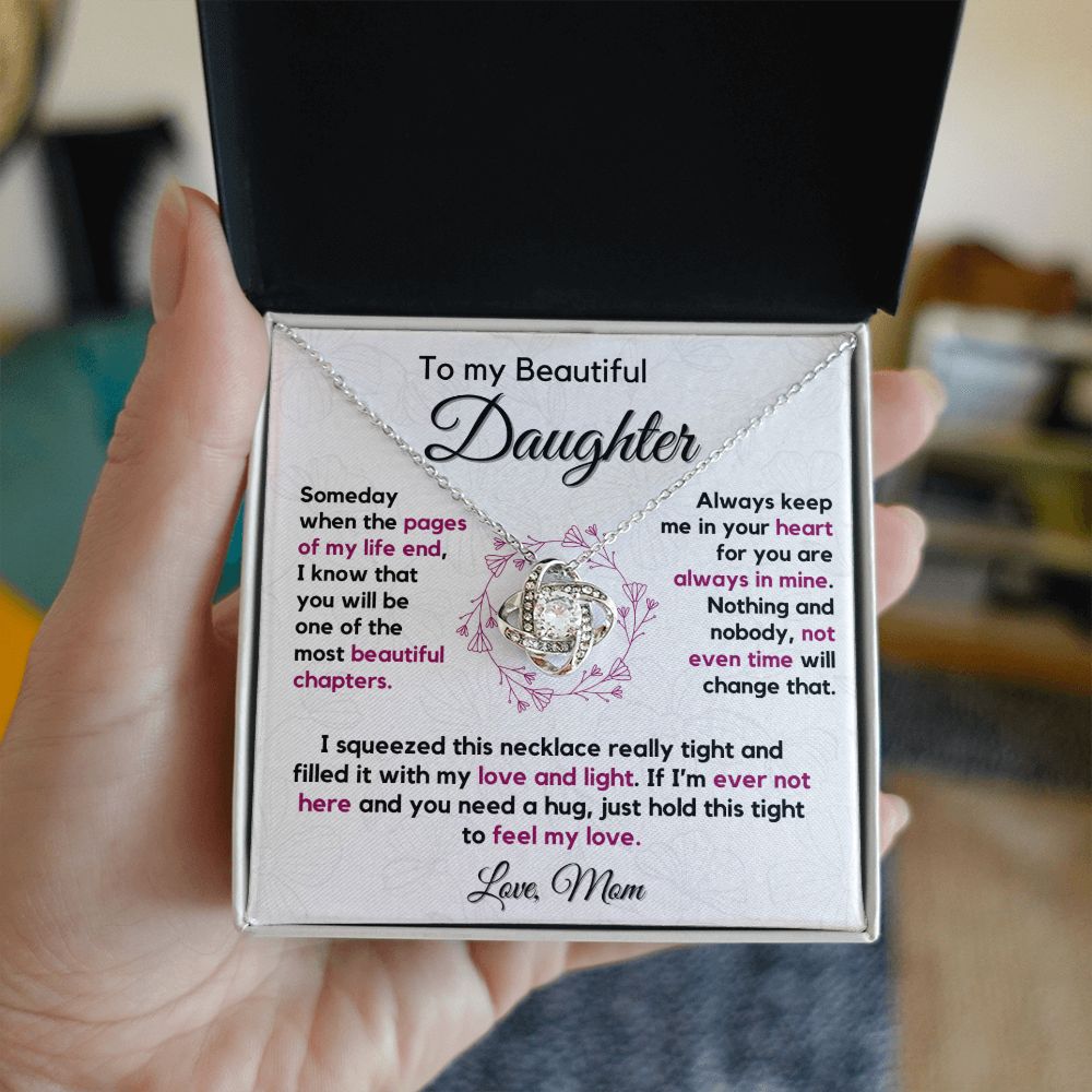 Daughter Gift (Love, Mom) - Always in My Heart