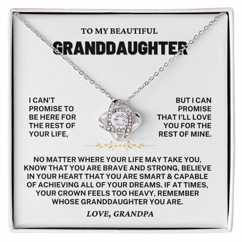 Granddaughter Gift (Love, Grandpa) - Remember Whose Granddaughter You Are