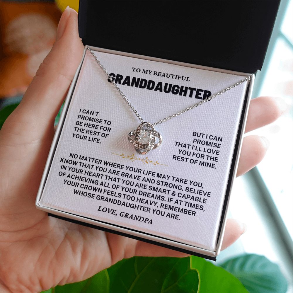 Granddaughter Gift (Love, Grandpa) - Remember Whose Granddaughter You Are
