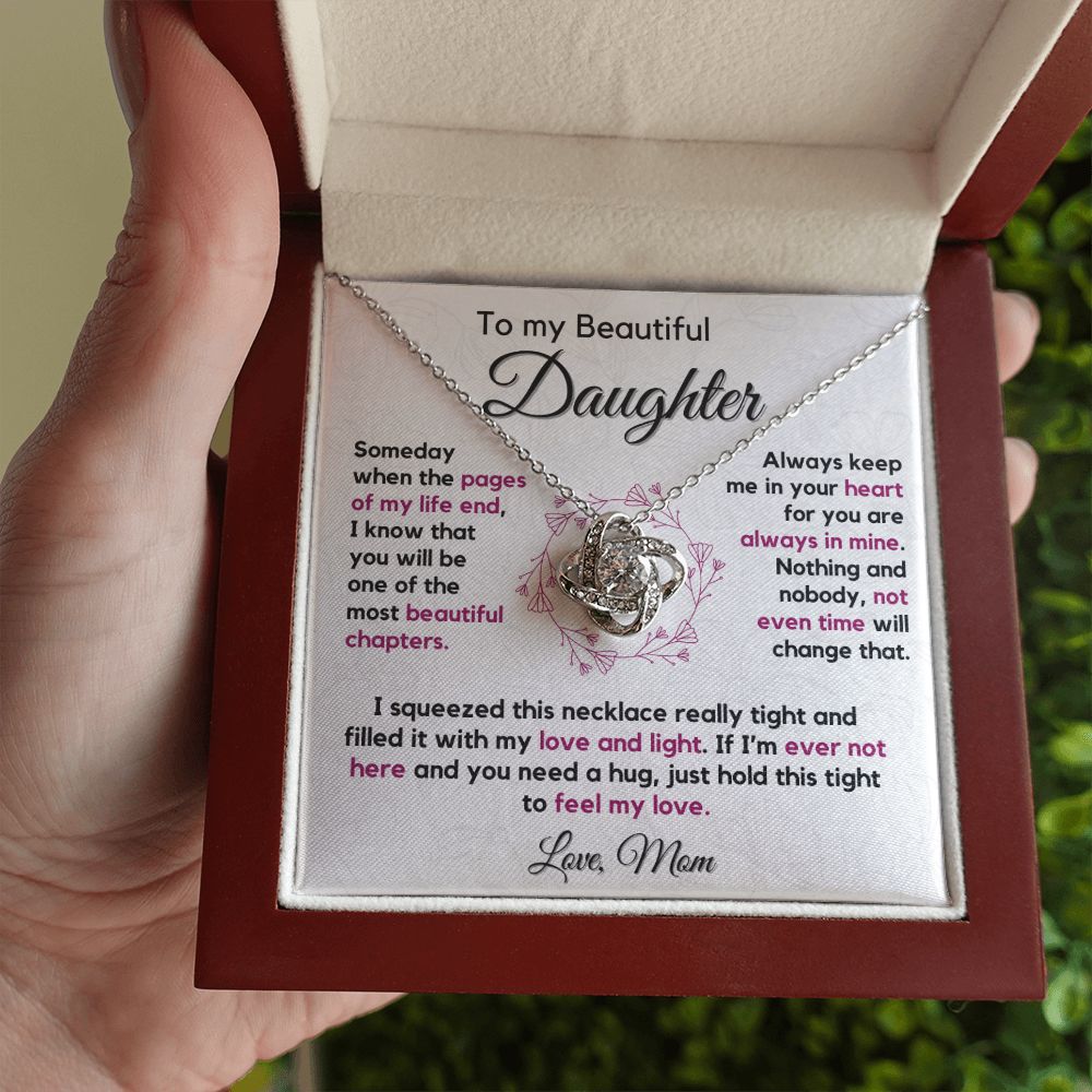 Daughter Gift (Love, Mom) - Always in My Heart